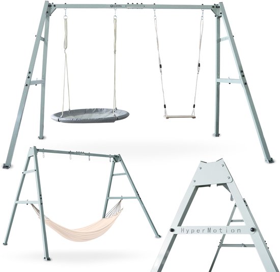 HyperMotion 4-in-1 tuinschommel met frame