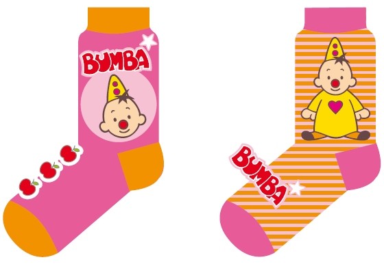 Bumba Sokken roze / oranje - Buitenspeelgoed