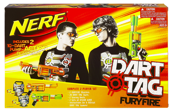 Auckland indruk markt Nerf Dart Tag fury fire deluxe 2 spelerset - Buitenspeelgoed Winkel